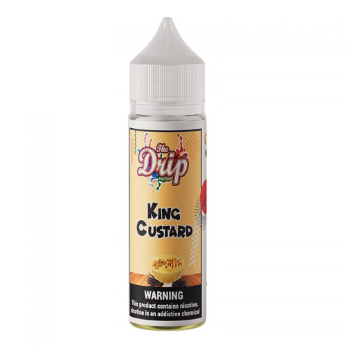 The Drip Factory – King Custard – E-liquide 60ml - Cigarette Electronique Casablanca Maroc