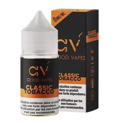 Good Vapes – Classic Tobacco –  E-liquide 30ml - Cigarette Electronique Casablanca Maroc