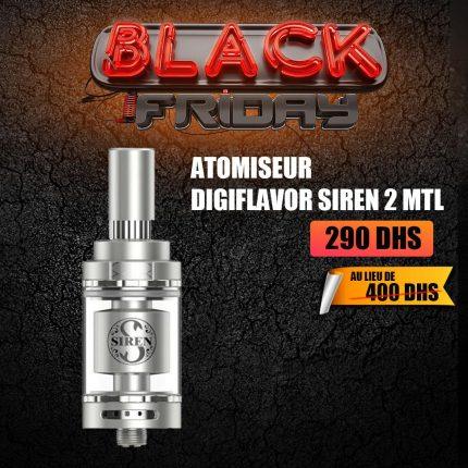 Digiflavor Siren 2 MTL - Cigarette Electronique Casablanca Maroc
