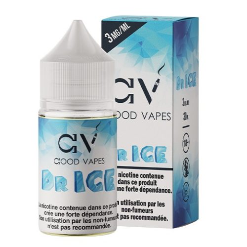 Good Vapes – Dr Ice – E-liquide 30ml - Cigarette Electronique Casablanca Maroc