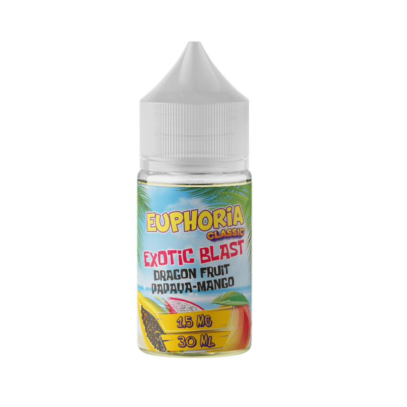 Euphoria Classic – Exotic Blast – E-liquide 30ml - Cigarette Electronique Casablanca Maroc