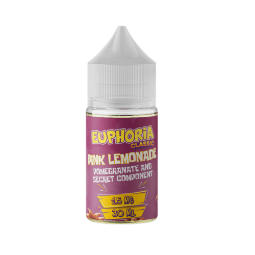 Euphoria Classic – Pink Lemonade –  E-liquide 30ml - Cigarette Electronique Casablanca Maroc