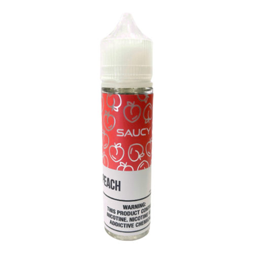 Saucy – Peach – E-liquide 60ml - Cigarette Electronique Casablanca Maroc