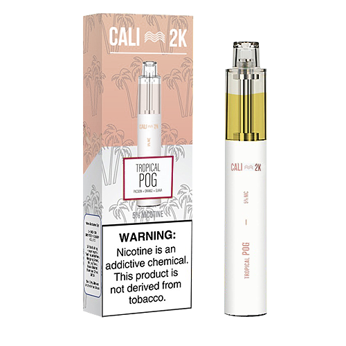 E-Cigarette Jetable – Cali Bars – 2000 Taffs (5%/ml) - Cigarette Electronique Casablanca Maroc