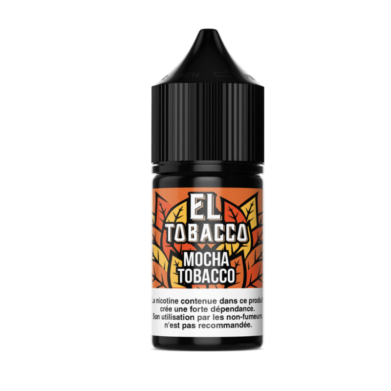 EL TOBACCO – Mocha Tobacco – E-liquide 30ml - Cigarette Electronique Casablanca Maroc