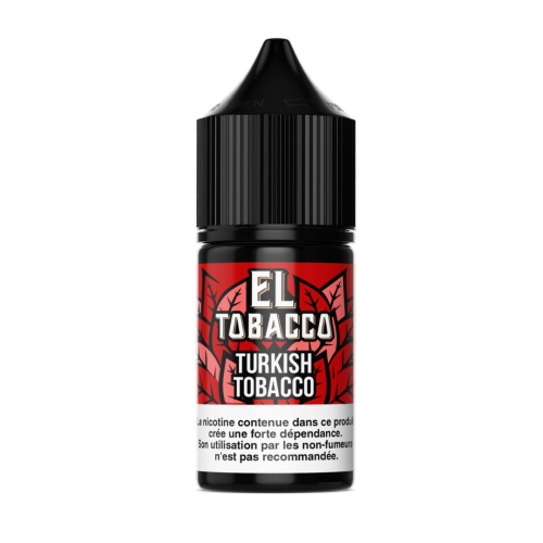 EL TOBACCO – Turkish Tobacco – E-liquide 30ml - Cigarette Electronique Casablanca Maroc