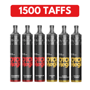 E-Cigarette Jetable – Wotofo Mega – 1500 Taffs (5%/ml) - Cigarette Electronique Casablanca Maroc