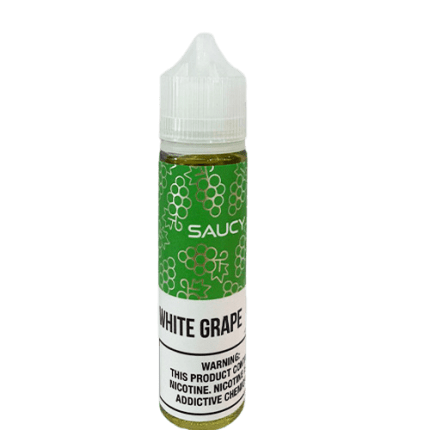 Saucy – White Grape 60ml - Cigarette Electronique Casablanca Maroc
