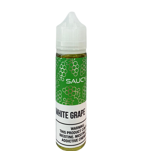 Saucy – White Grape 60ml - Cigarette Electronique Casablanca Maroc
