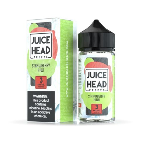Juice Head – Strawberry Kiwi (FREEZE) 100ml - Cigarette Electronique Casablanca Maroc