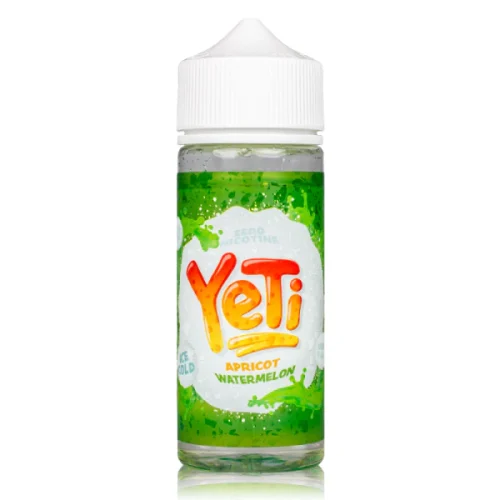 Yeti – Apricot Watermelon ( Zero Nicotine ) - Cigarette Electronique Casablanca Maroc