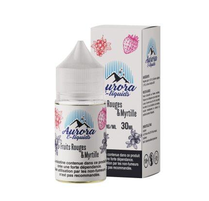 Aurora Salts – Fruits Rouges & Myrtille 30ml - Cigarette Electronique Casablanca Maroc