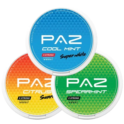 Nicotine Pouches- Paz  X-Strong 18 mg - Cigarette Electronique Casablanca Maroc