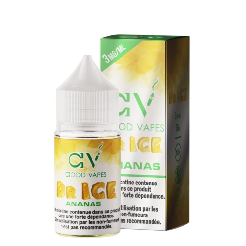 GV – Dr Ice – Ananas 30ml - Cigarette Electronique Casablanca Maroc