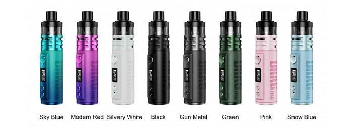 Colour-schemes-of-the-Voopoo-Drag-H40-pod-kit - Cigarettes electroniques, e-liquides, vape Casablanca Maroc