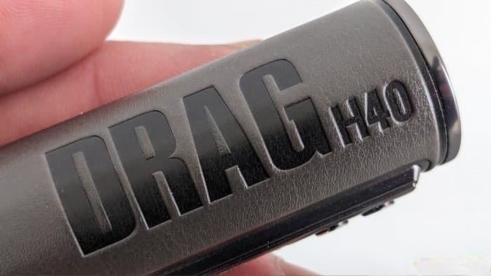 Drag-logo-embossed-on-side-of-H40-pod-kit-Voopoo-Photoroom - Cigarettes electroniques, e-liquides, vape Casablanca Maroc