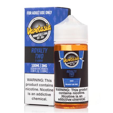 Vapetasia – Royalty II – 100ml – 0mg - Cigarette Electronique Casablanca Maroc