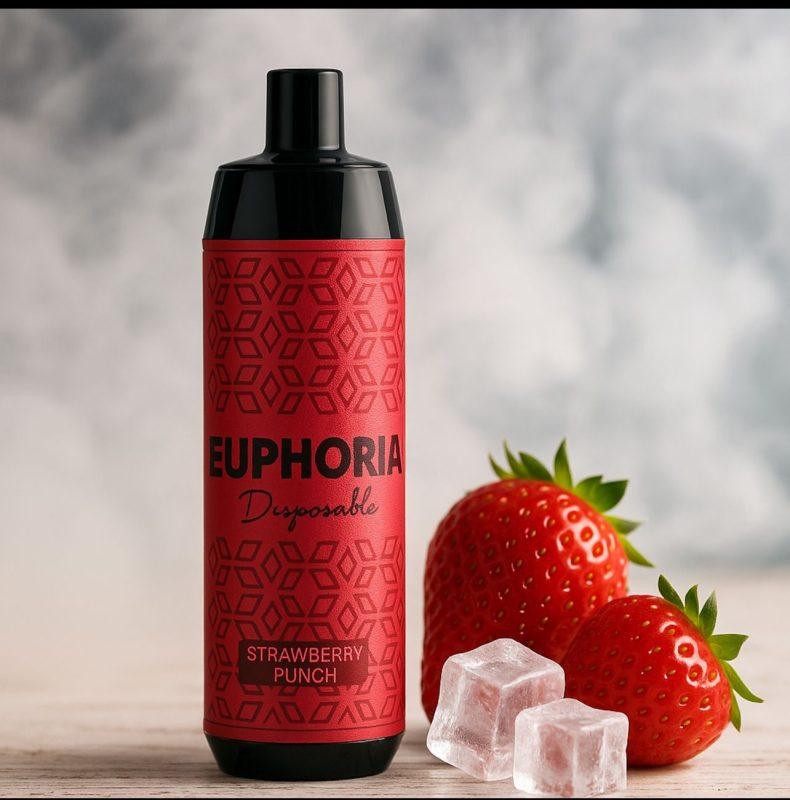 Euphoria DTL Hooqah clouds 8000 -5mg/ml - Cigarette Electronique Casablanca Maroc