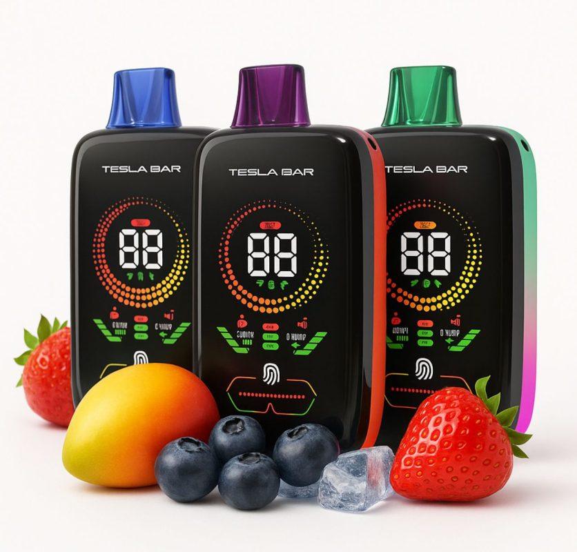 E-Cigarette Jetable – Tesla Bar – XT25000 – 2% - Cigarette Electronique Casablanca Maroc