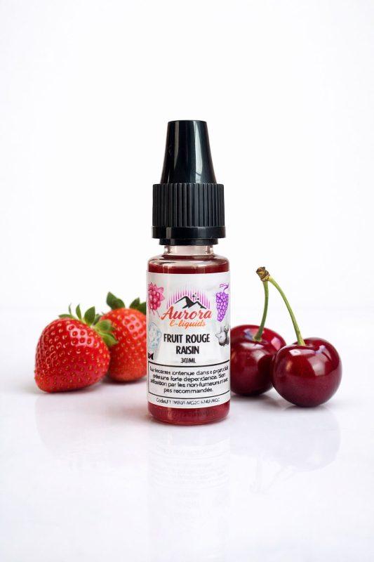 Aurora e-liquides – Fruit Rouge Raisin  – 10ML - Cigarette Electronique Casablanca Maroc