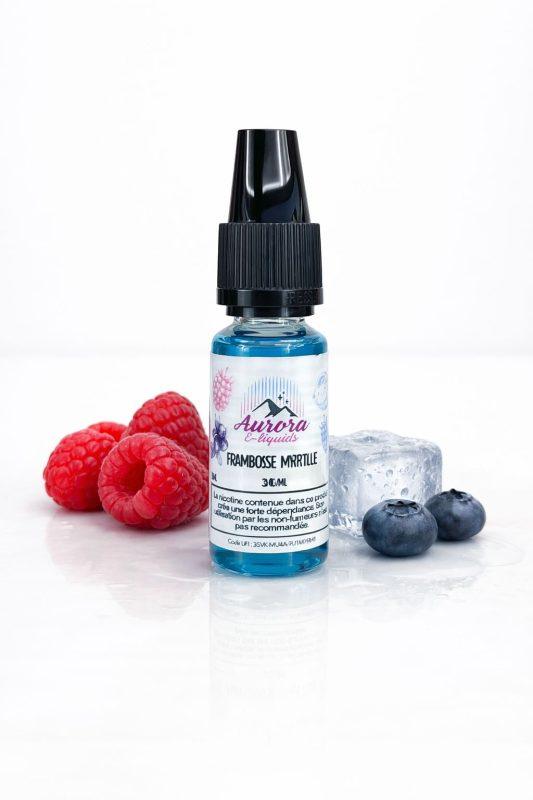 Aurora e-liquides – Framboise Myrtille – 10ML - Cigarette Electronique Casablanca Maroc
